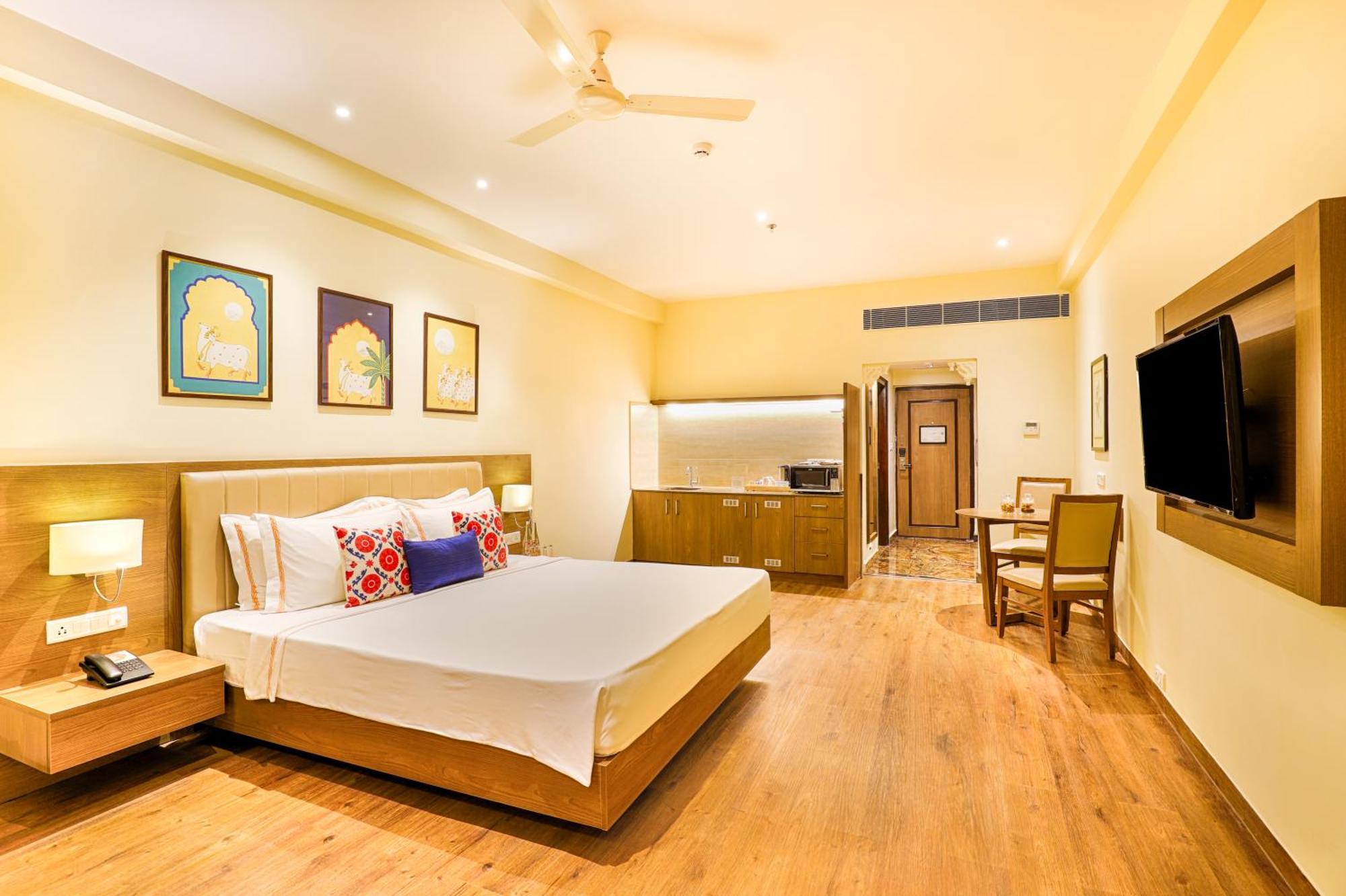 Club Mahindra Udaipur Hotel Exterior foto